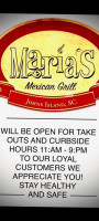 Marias Mexican Grill food