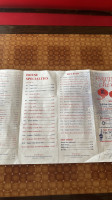 China One menu