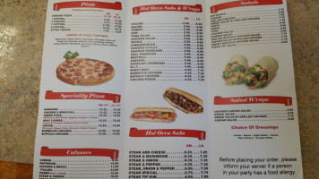 Alpha Pizzeria menu