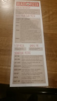 Blaze Pizza menu