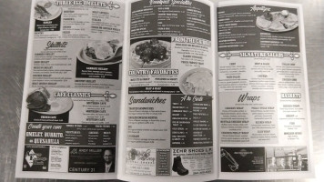 Harlan Cafe menu