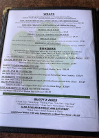 Mc Coy's Place menu