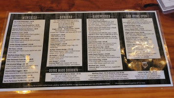 Markum Inn menu