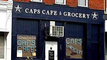 Caps Cafe outside