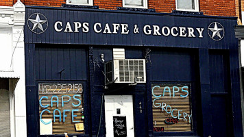 Caps Cafe outside