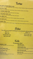 Daddy's Kitchen menu