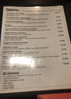 Goodfellas menu