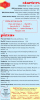 Funkys Pizza Daiquiri menu