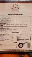 Mesquite Grill Mexican menu