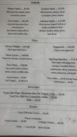 Carter's Camp menu