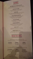 Burtons Grill menu