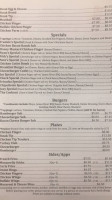 Jim's Market menu