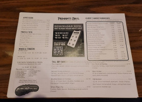 Primanti Bros. Restaurant And Bar menu