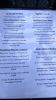 Zambistro menu