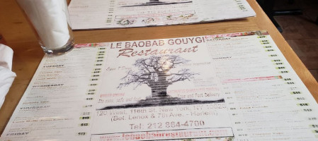 Le Baobab Gouygui food