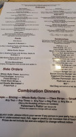 Brothers Seafood menu