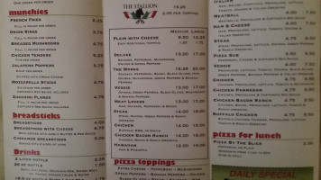 Coffaro's Pizza menu