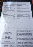 River Street Tavern menu