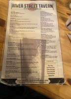 River Street Tavern menu