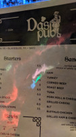 Da's Pub menu