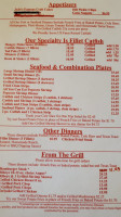 Jo Jo's Catfish Wharf menu