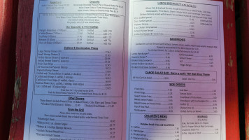 Jo Jo's Catfish Wharf menu