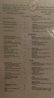 Nancettas menu