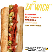 Which Wich Superior Sandwiches food