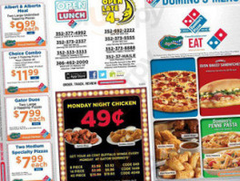 Domino's Pizza food