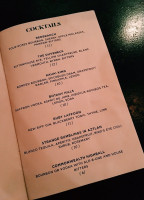 Commonwealth Bistro menu