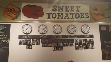 Sweet Tomatoes Pizza inside