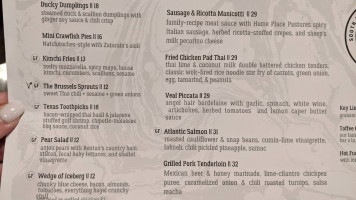 Sola menu