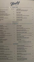 The Hourly Oyster House menu
