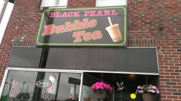 Black Pearl Bubble Tea inside