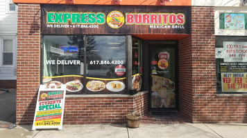 Express Burritos Mexican Grill food