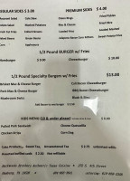 Backwoods Brothers Authentic Texas Cuisine menu