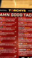 Torchy's Tacos menu