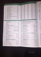 Number 1 Chinese menu