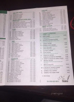 Number 1 Chinese menu