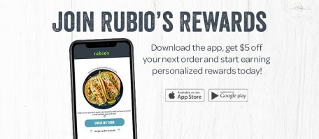 Rubio's Coastal Grill food