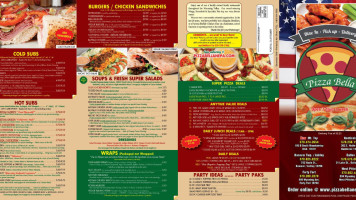 Pizza Bella Hanover/ashley menu