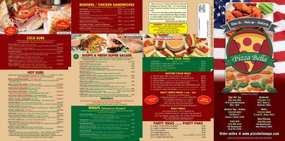 Pizza Bella Hanover/ashley menu