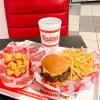 Freddy's Frozen Custard Steakburgers food