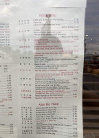 Sang Kee Noodle Cafe menu