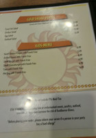 Jimmys Family menu