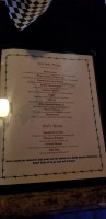 Old Trail Inn menu