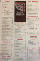 Sal Sorrento's Pizzeria menu