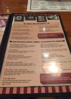 Ashland Ale House menu