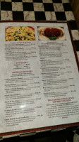 Cafora's Pizza Italian menu