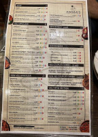 Amma's South Indian Cuisine menu